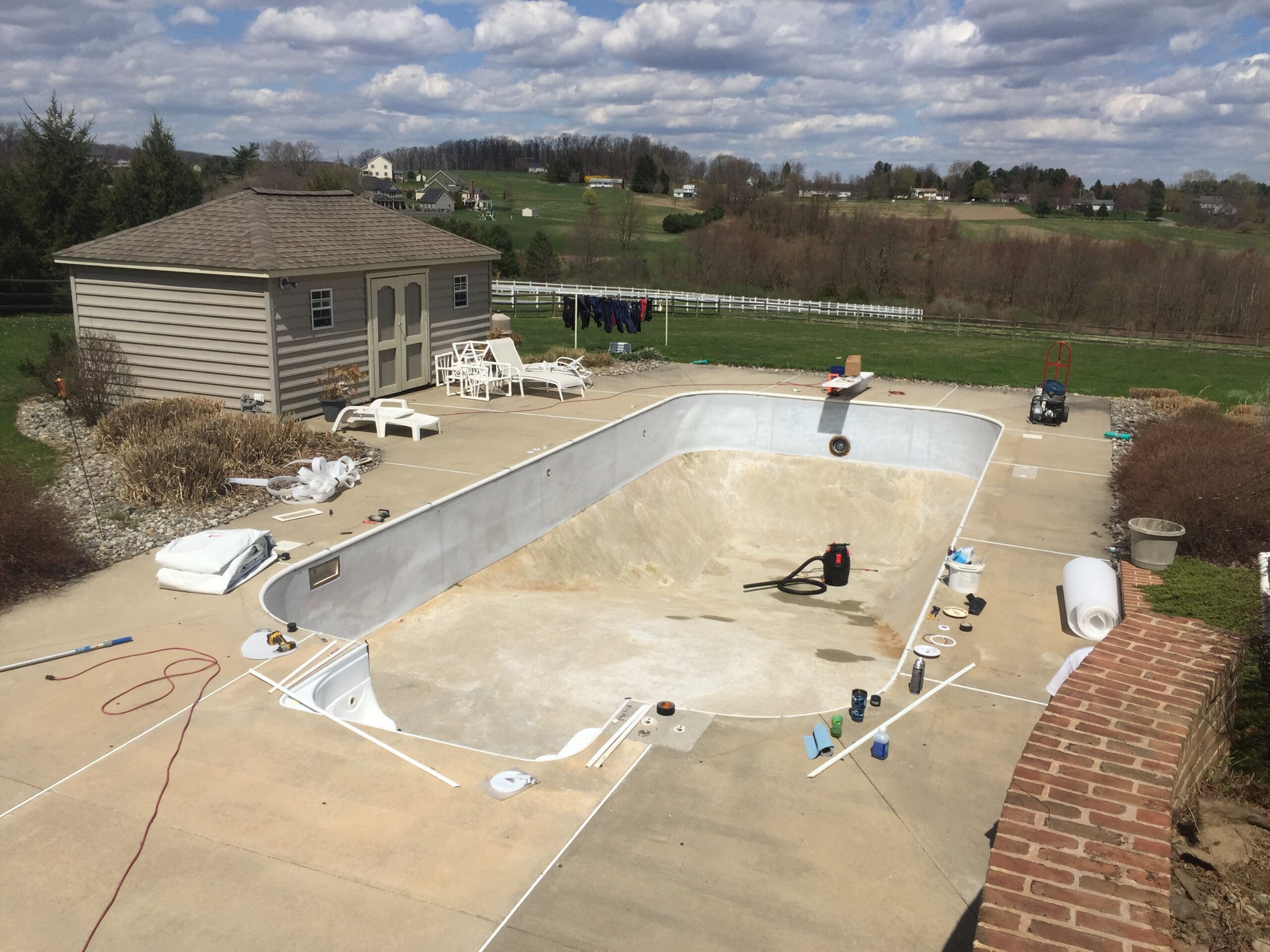 New Pool Being Built